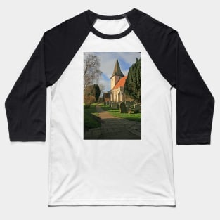 Holy Trinity Church, Bosham Baseball T-Shirt